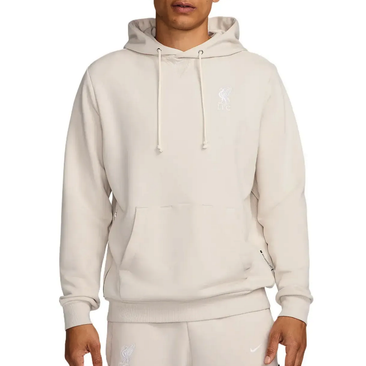 Liverpool FC beige Casual fleece presentation tracksuit 2024/25 - Nike
