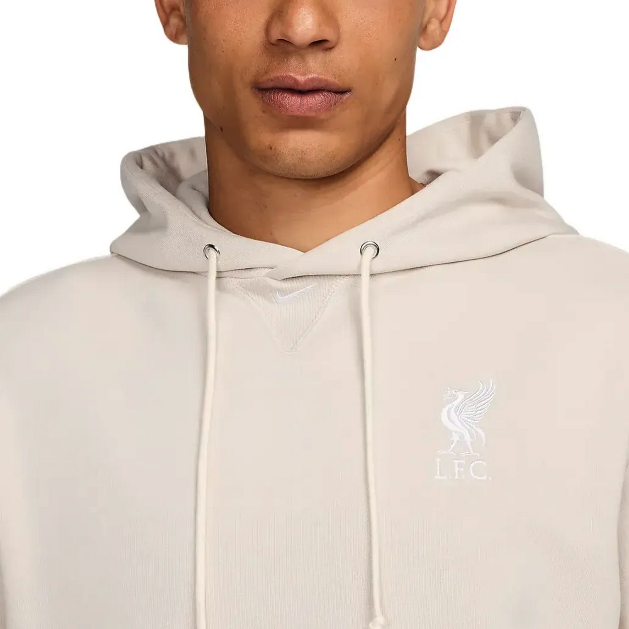 Liverpool FC beige Casual fleece presentation tracksuit 2024/25 - Nike