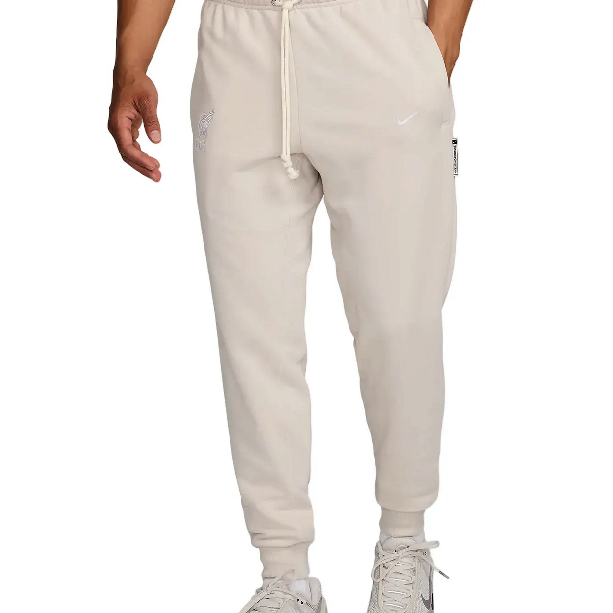 Liverpool FC beige Casual fleece presentation tracksuit 2024/25 - Nike